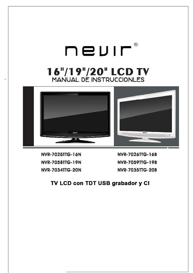Nevir NVR-7025TTG-16N User manual