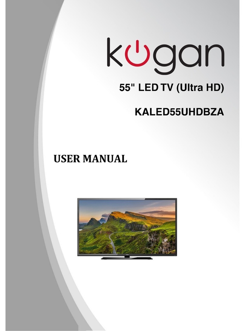Kogan KALED55UHDBZA User manual
