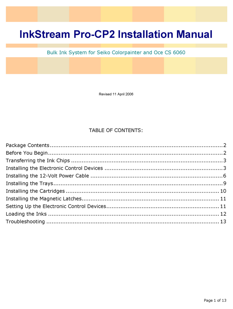 InkStream Pro-CP2 installation manual