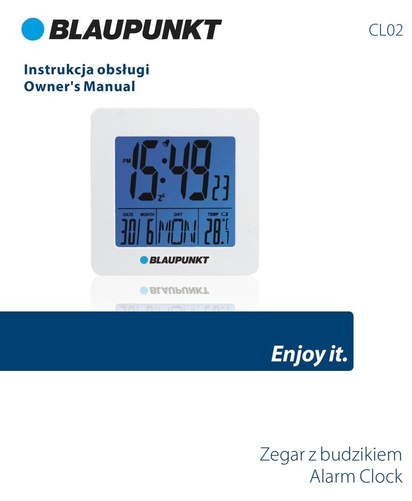 Blaupunkt CL02 User manual