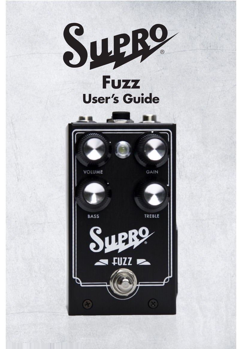 SUPRO FUZZ User manual