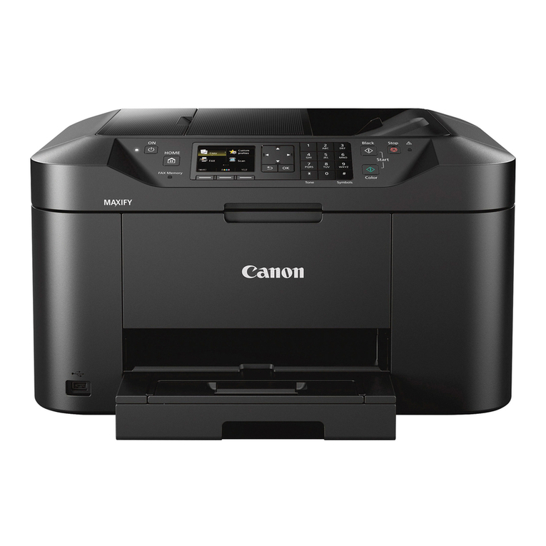 Canon MB2100 Series Setup guide