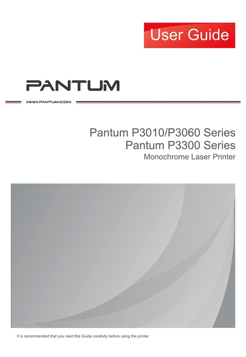 Pantum P3010 SERIES User manual