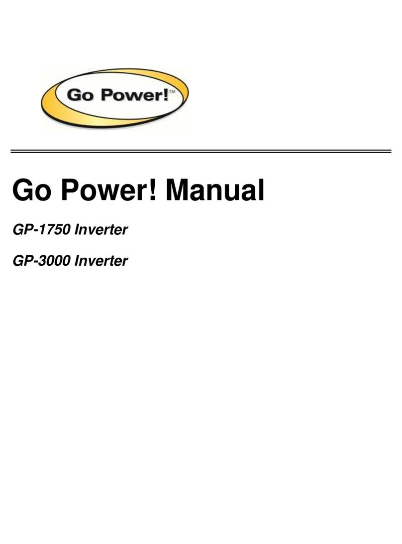 Go Power! Electric GP-1750 manual