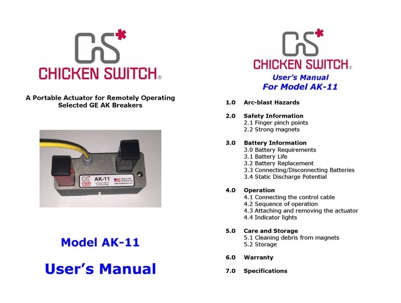 Chicken Switch AK-11 user manual