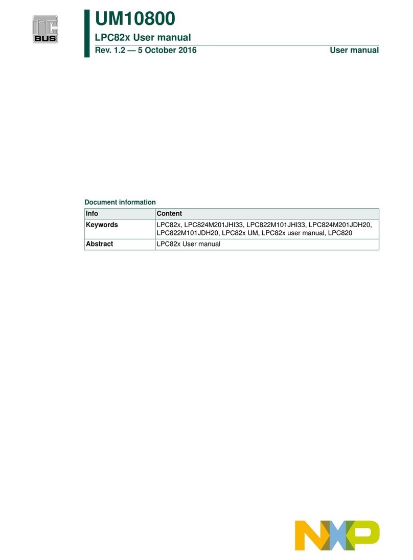 NXP Semiconductors LPC824M201JHI33 user manual