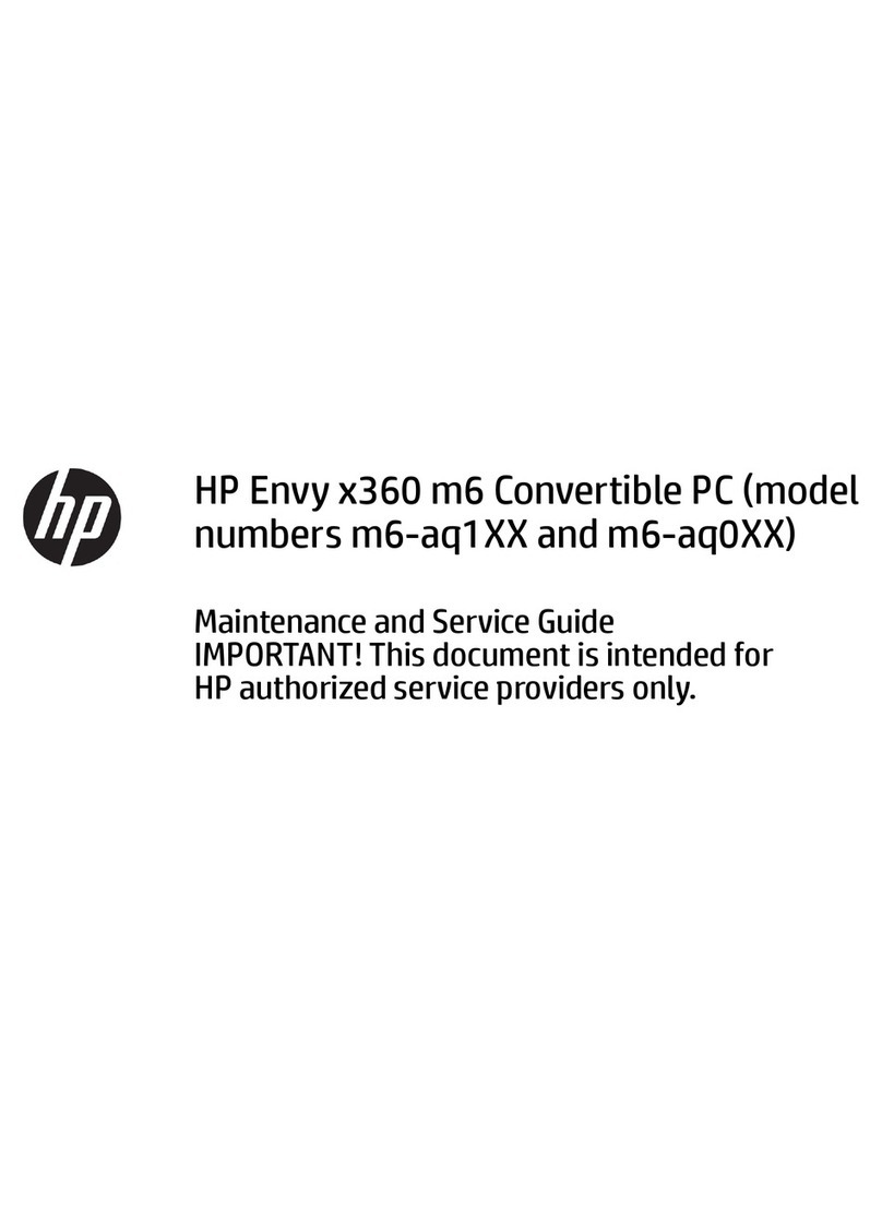 HP ENVY x360 m6 Convertible Manual