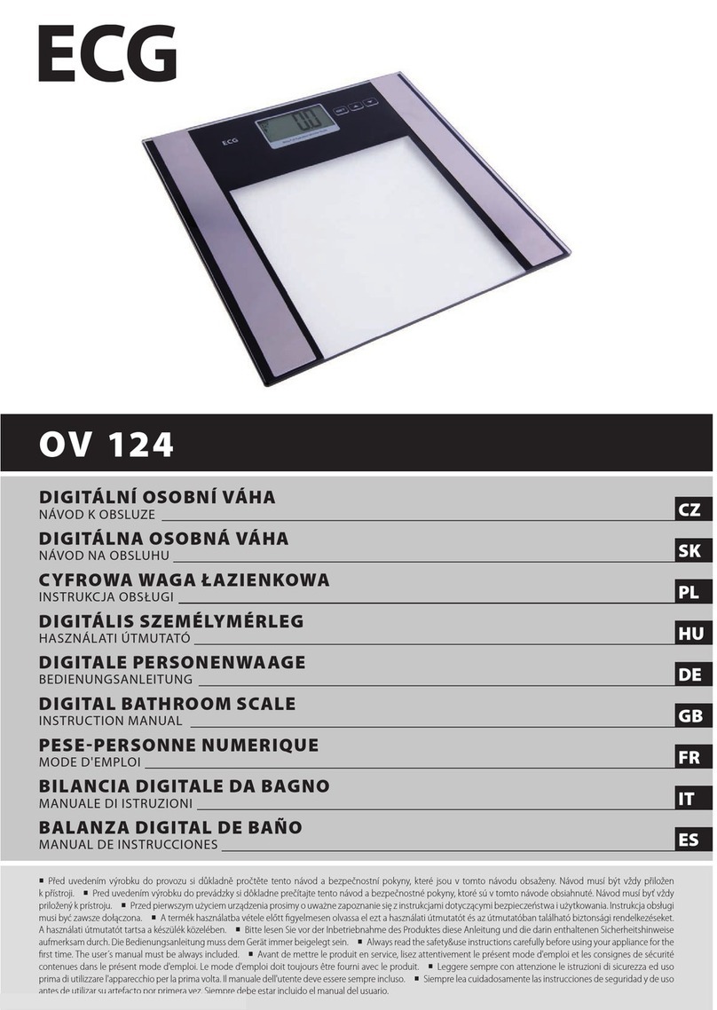 ECG OV 124 instruction manual