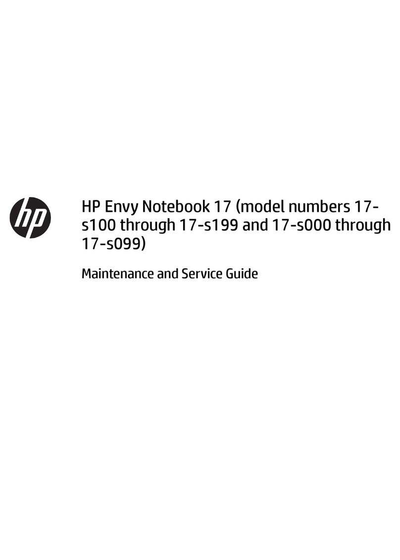 HP Envy 17 Series Manual