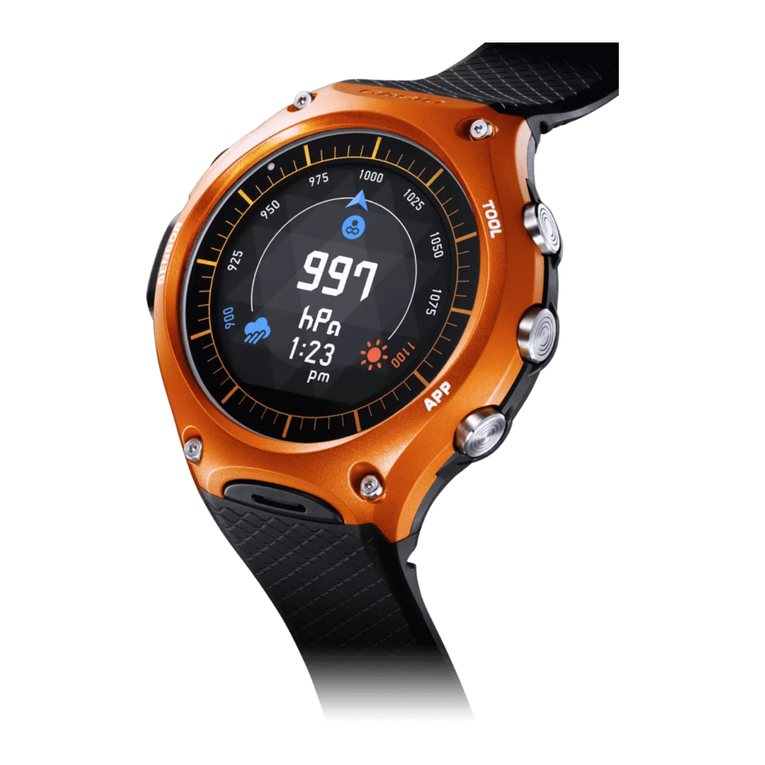 Casio PRO TREK SMART WSD-F20 user guide