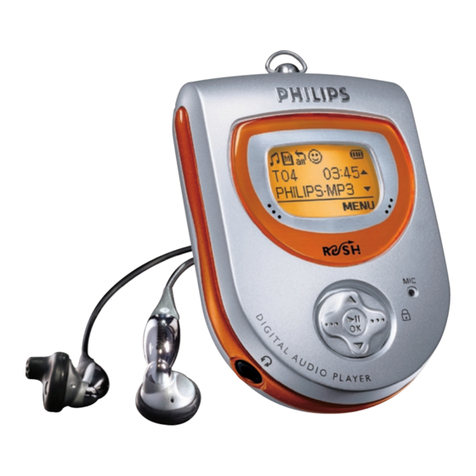 Philips SA220 User manual