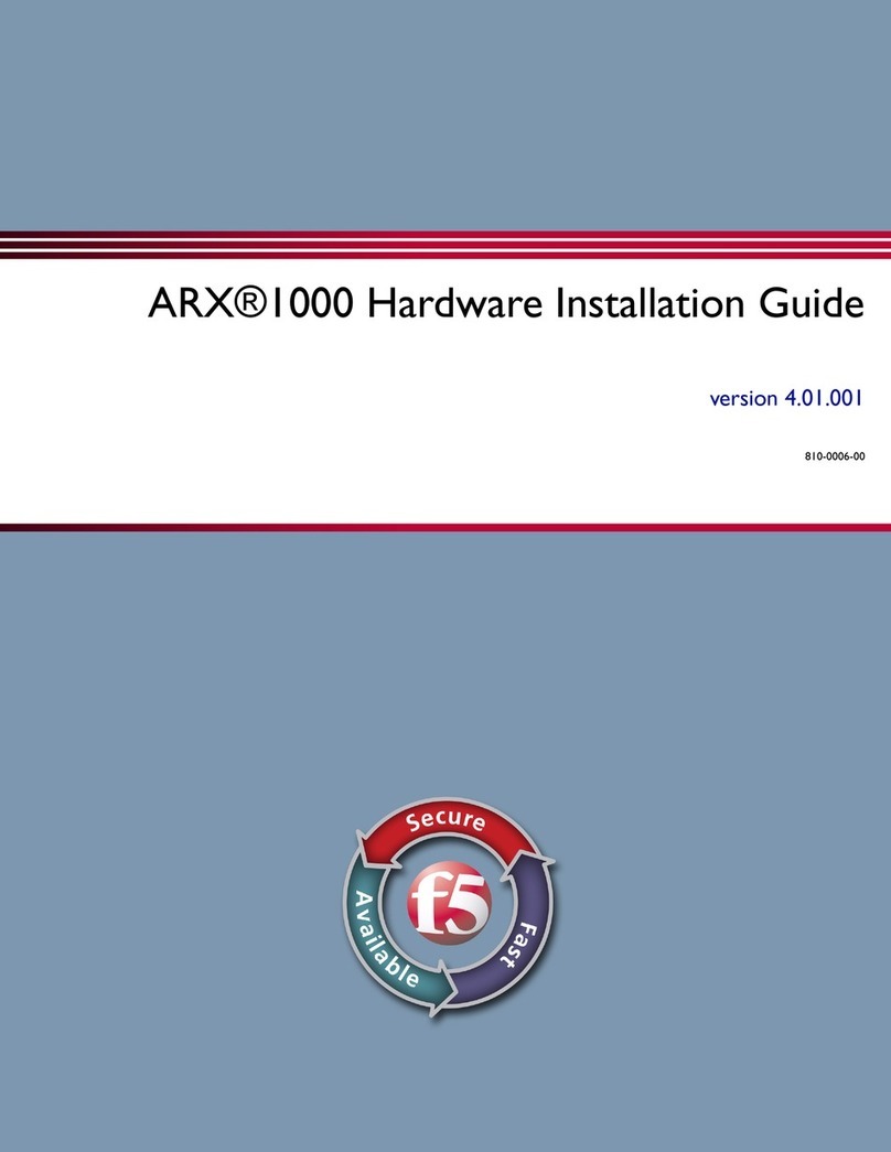 Acopia ARX 1000 Hardware installation guide