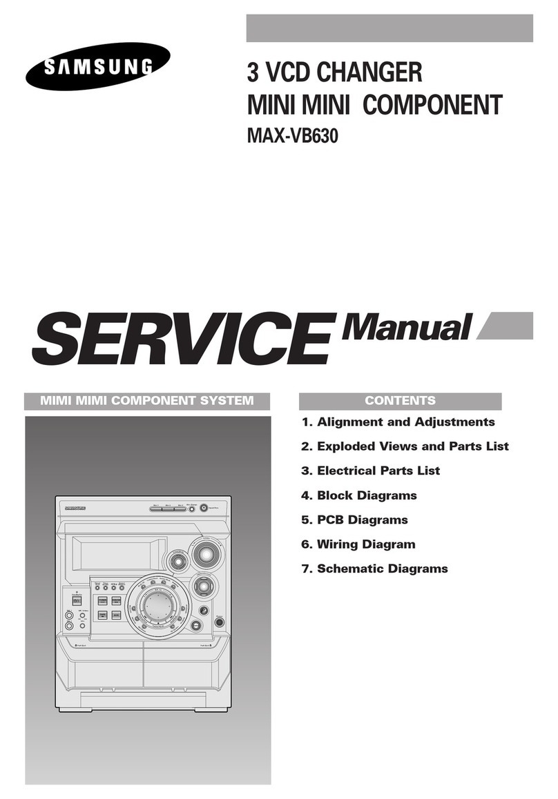 Samsung MAX-VB630 Service manual