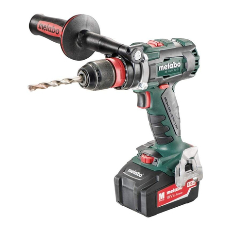 Metabo BS 18 LTX BL Quick Original instructions