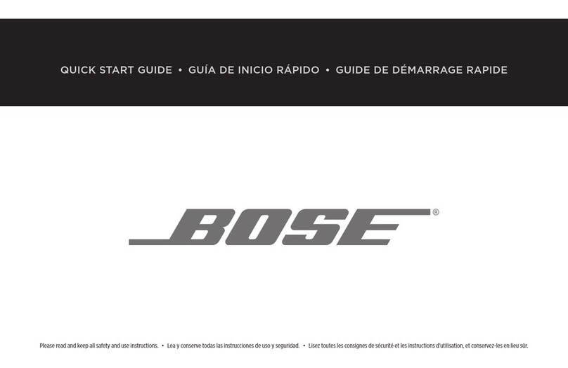 Bose ST300 User manual Bose ST300 User manual