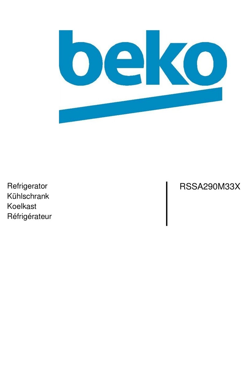 Beko RSSA290M33X Instructions for use