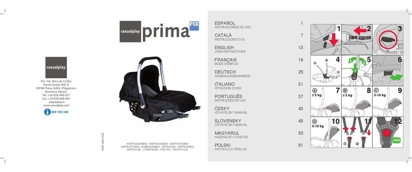 CASUALPLAY PRIMA FIX User instructions