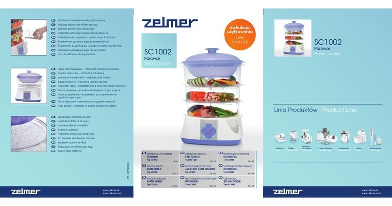 Zelmer SC1002 user manual