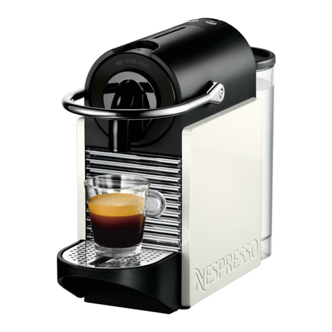 Nespresso Pixie Clips D60C User manual