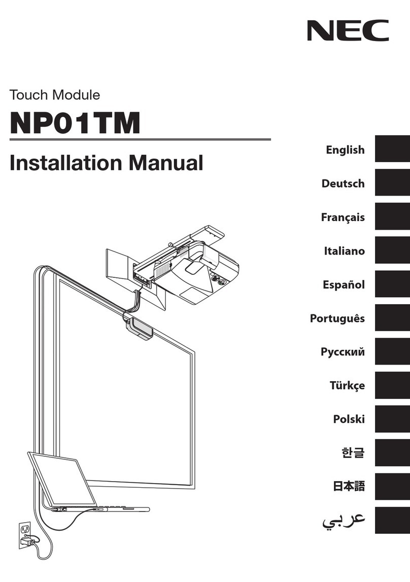 NEC 424 User manual