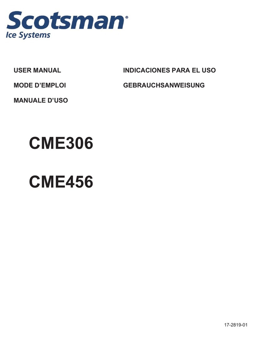 Scotsman CME306 User manual