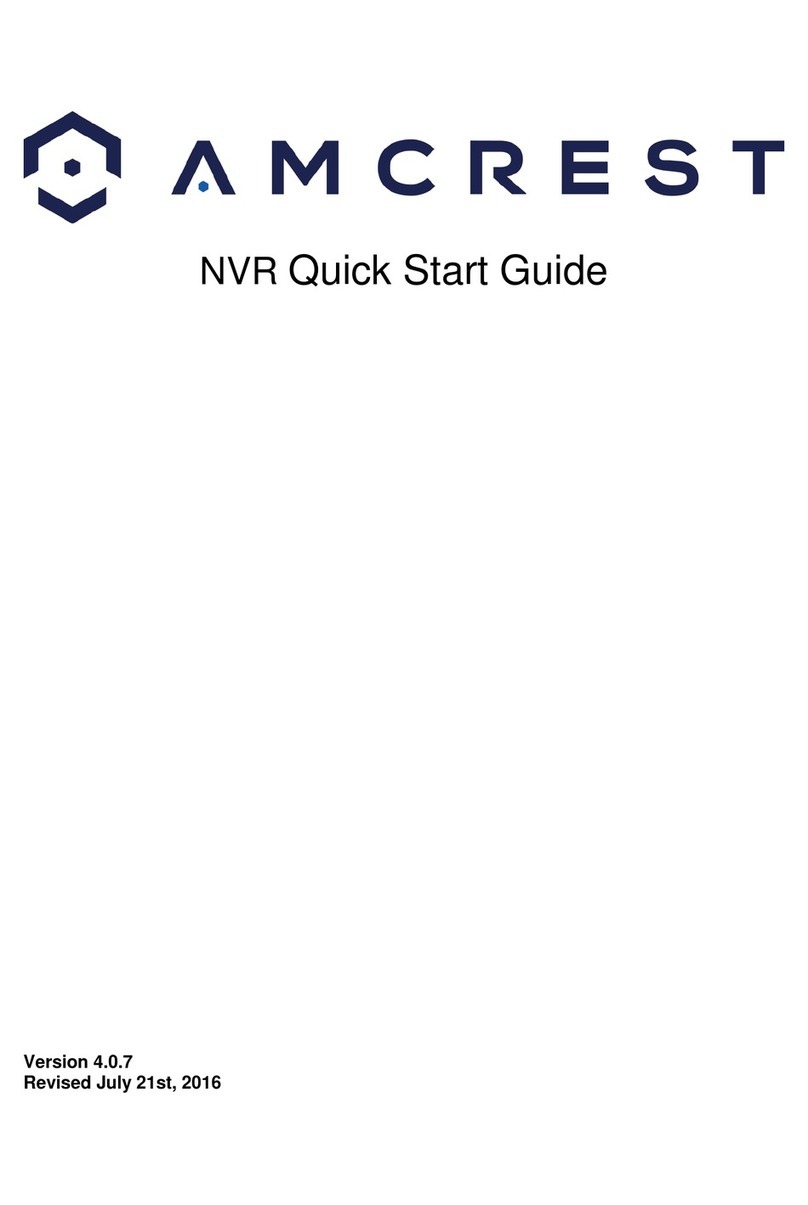 Amcrest NVR11H Series quick start guide