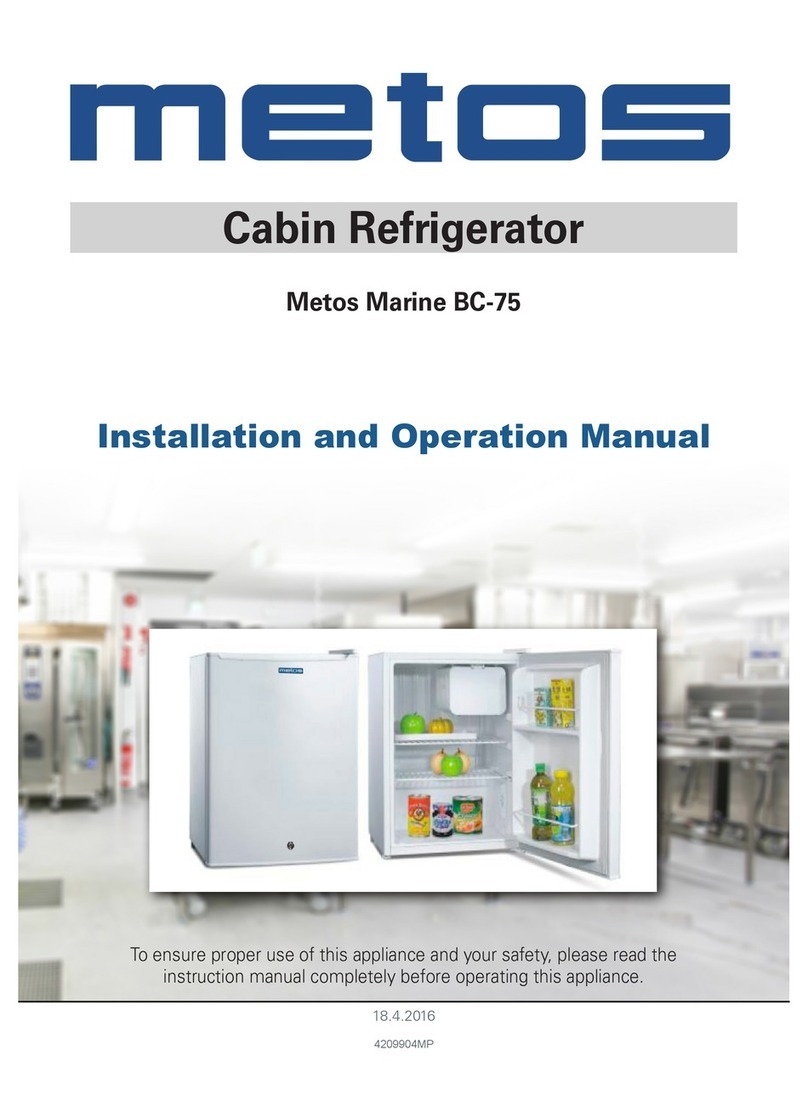 Metos Marine BC-75 User manual