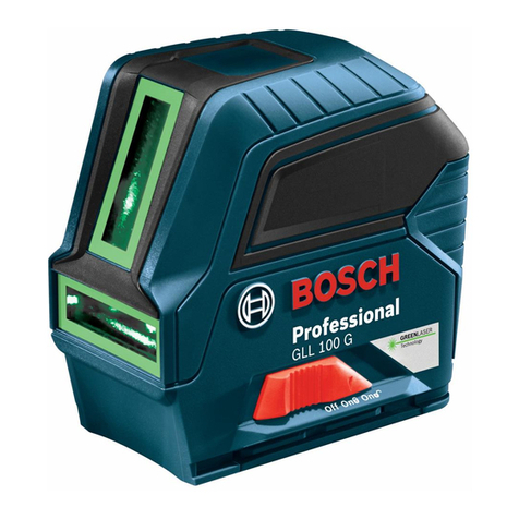 Bosch GLL 100 G Assembly instructions