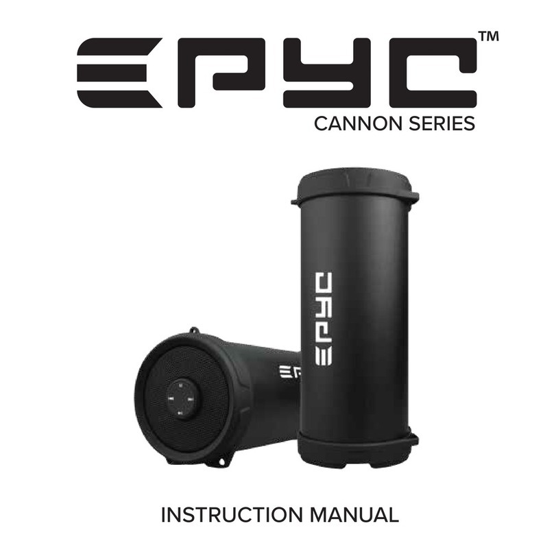 EPYC CANNON SERIES instruction manual