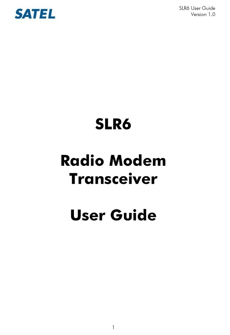 Satel slr6 User manual