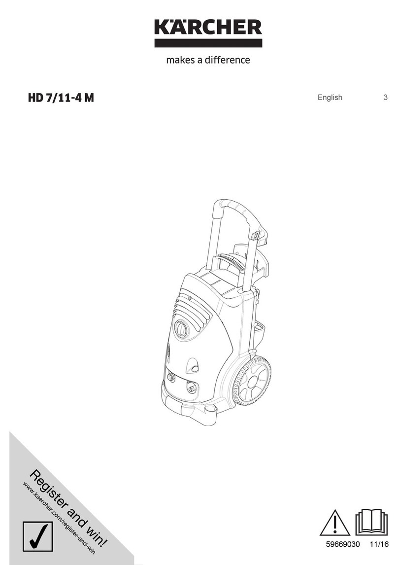 Kärcher HD 7/11-4 M Operation instructions