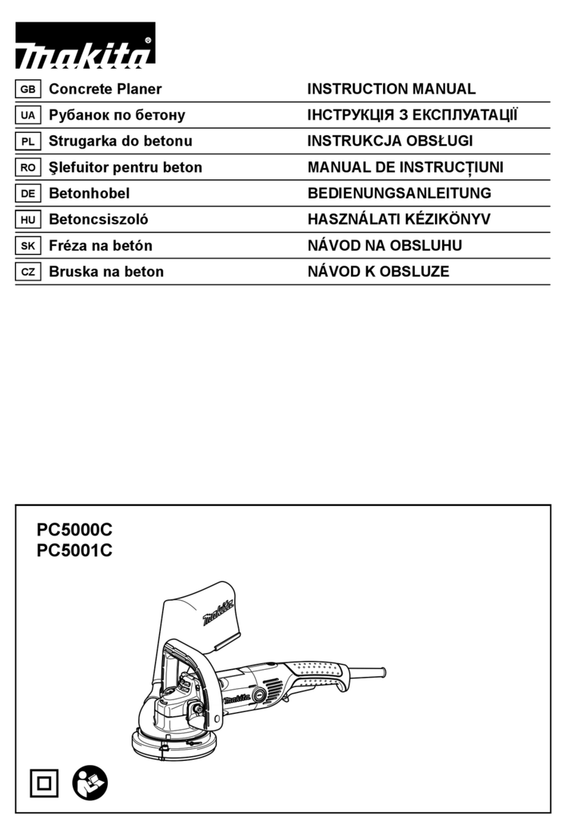 Makita PC5000C instruction manual