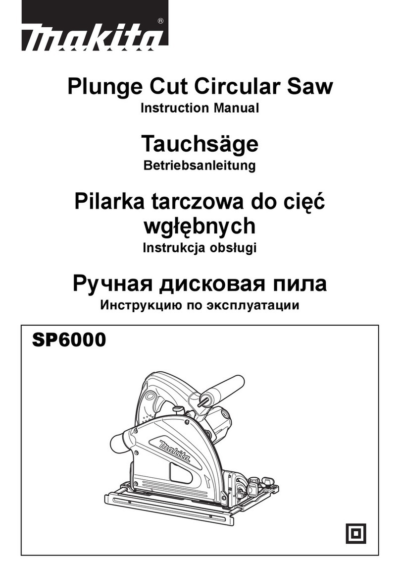 Makita SP6000 User manual