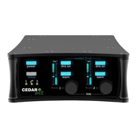 Cedar dns 2 owner's manual
