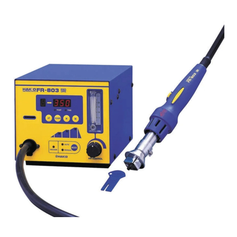 Hakko Electronics FR-803 instruction manual