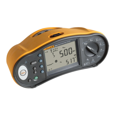 Fluke 1662 User manual