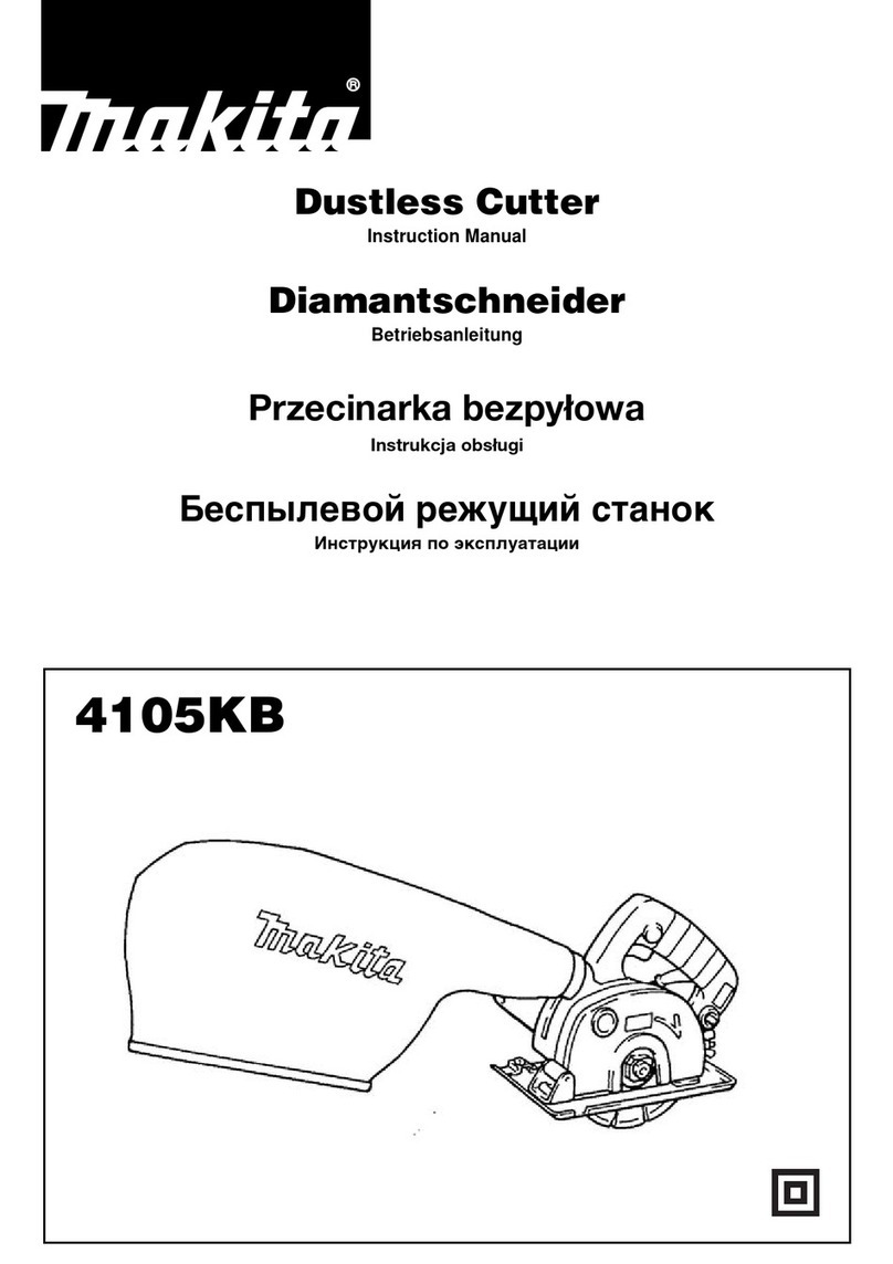 Makita 4105KB instruction manual