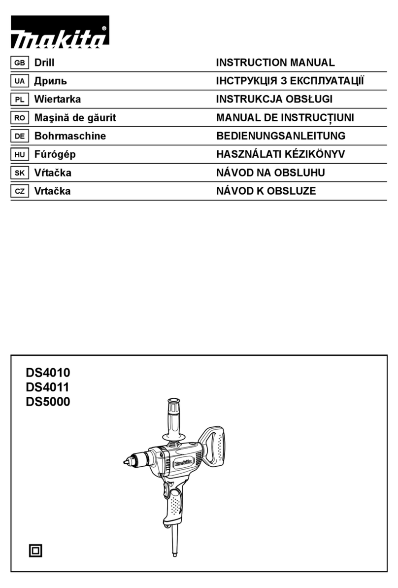 Makita DS4010 User manual Makita DS4010 User manual