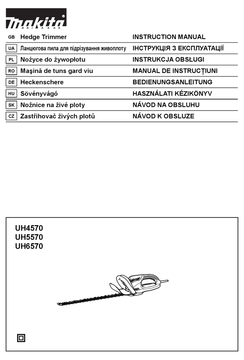 Makita UH5570 instruction manual
