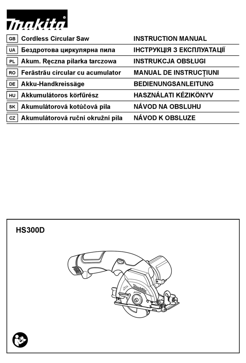 Makita HS300D instruction manual
