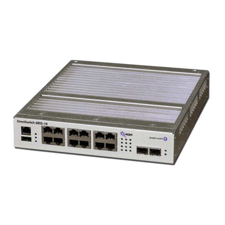 Alcatel-Lucent OmniSwitch 6855-24 Hardware user's guide