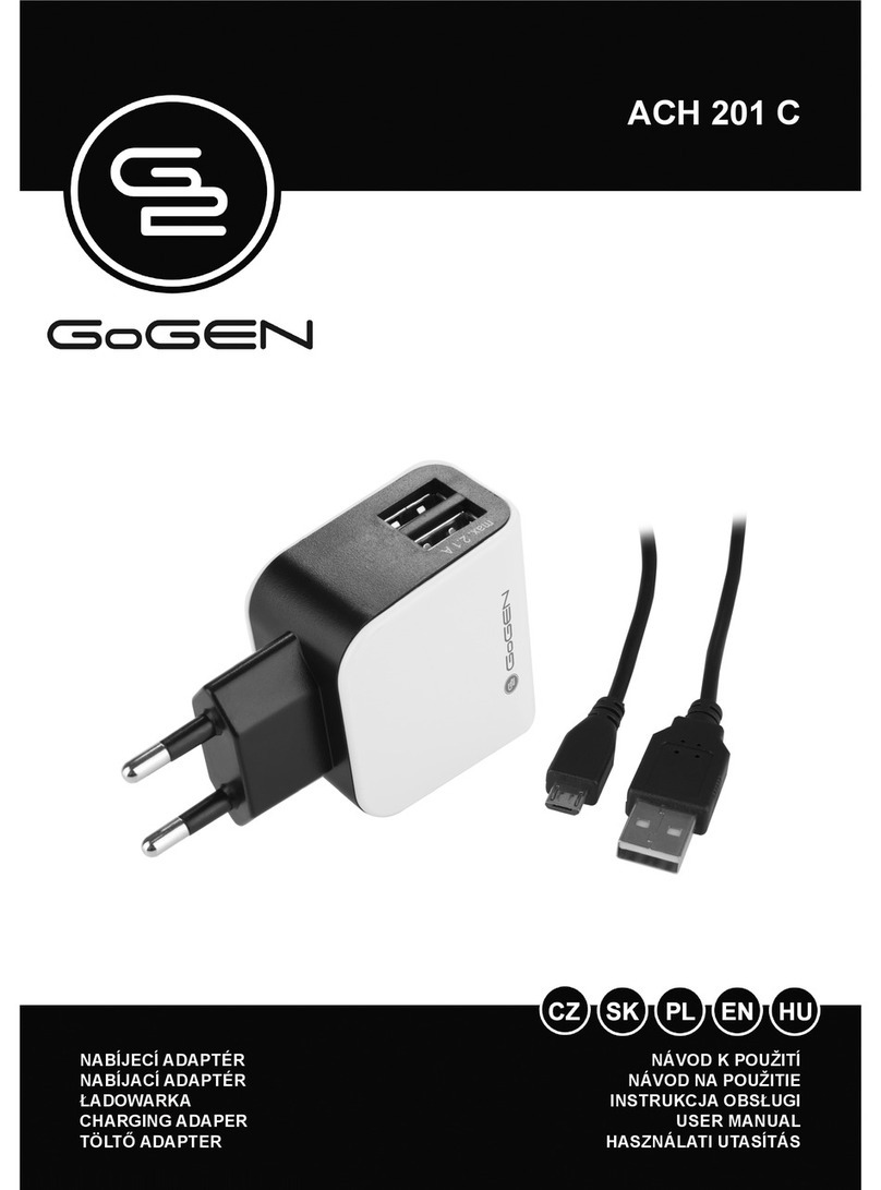Gogen ACH 201 C User manual Gogen ACH 201 C User manual