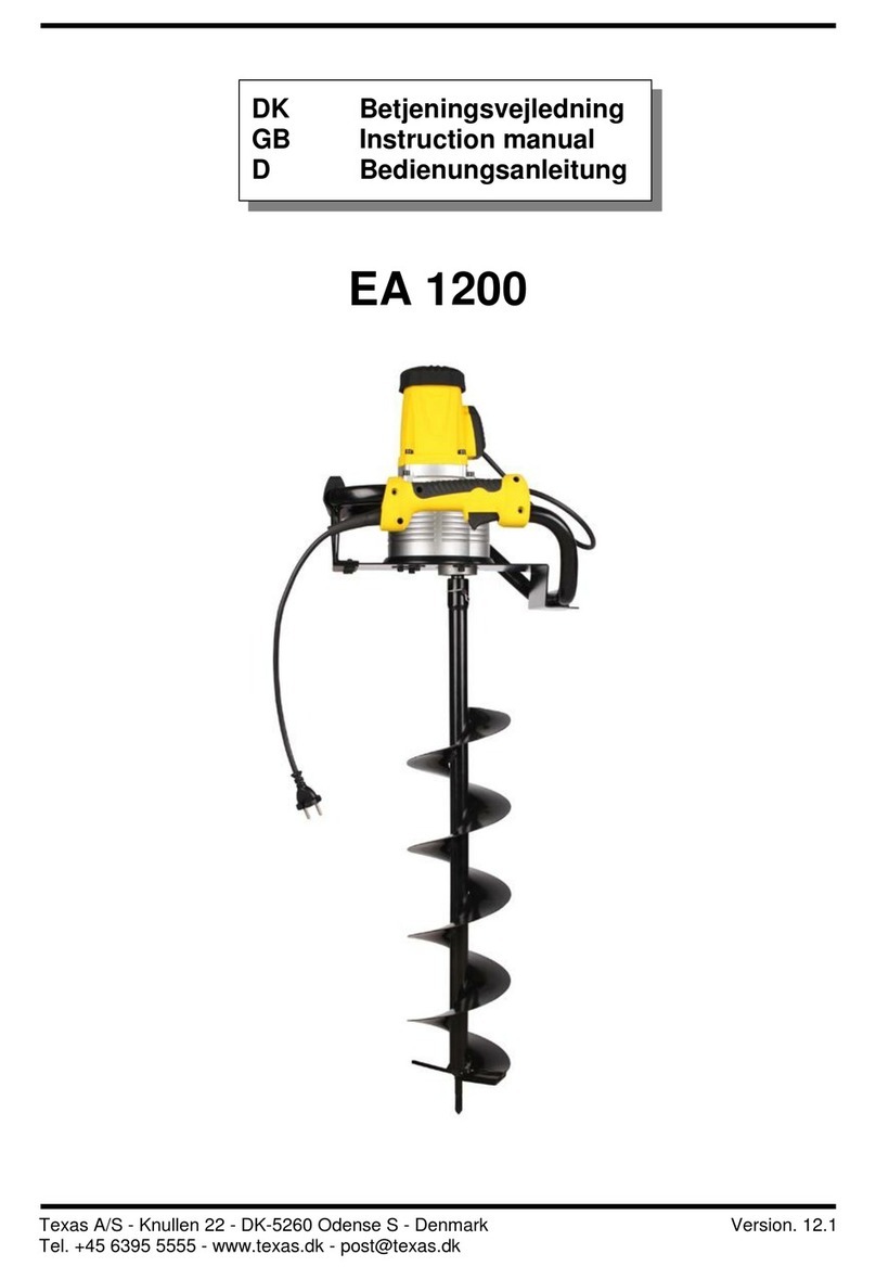 Texas EA 1200 User manual Texas EA 1200 User manual