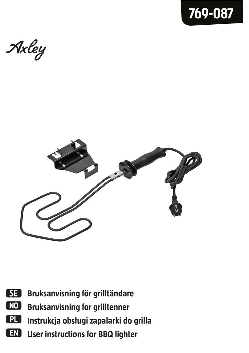 Axley 769-087 User instructions