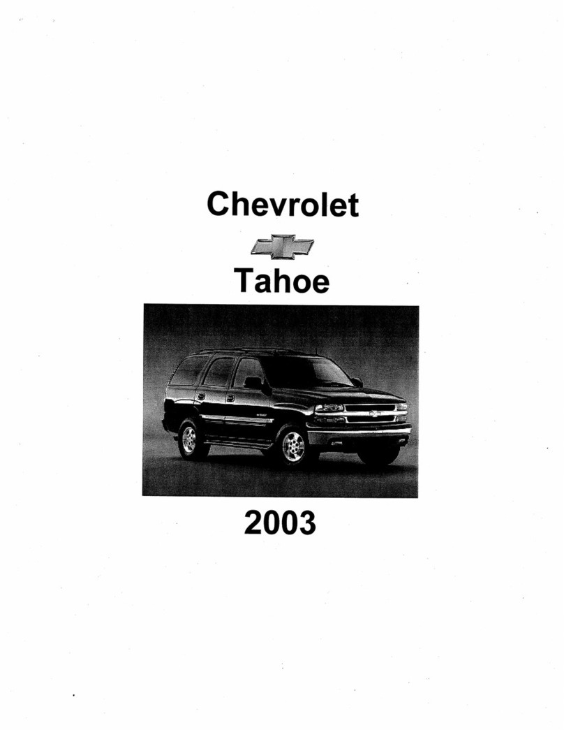 Chevrolet Tahoe 2012 User manual