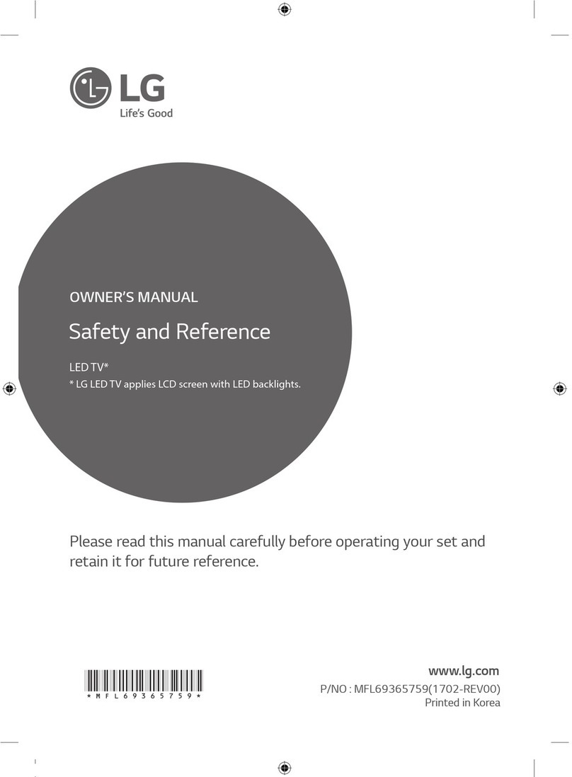 LG 43UJ75 series Parts list manual