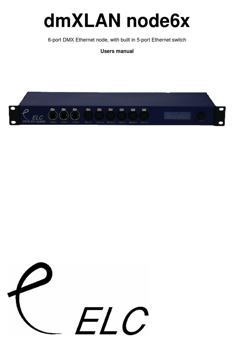 ELC dmXLAN node6x user manual