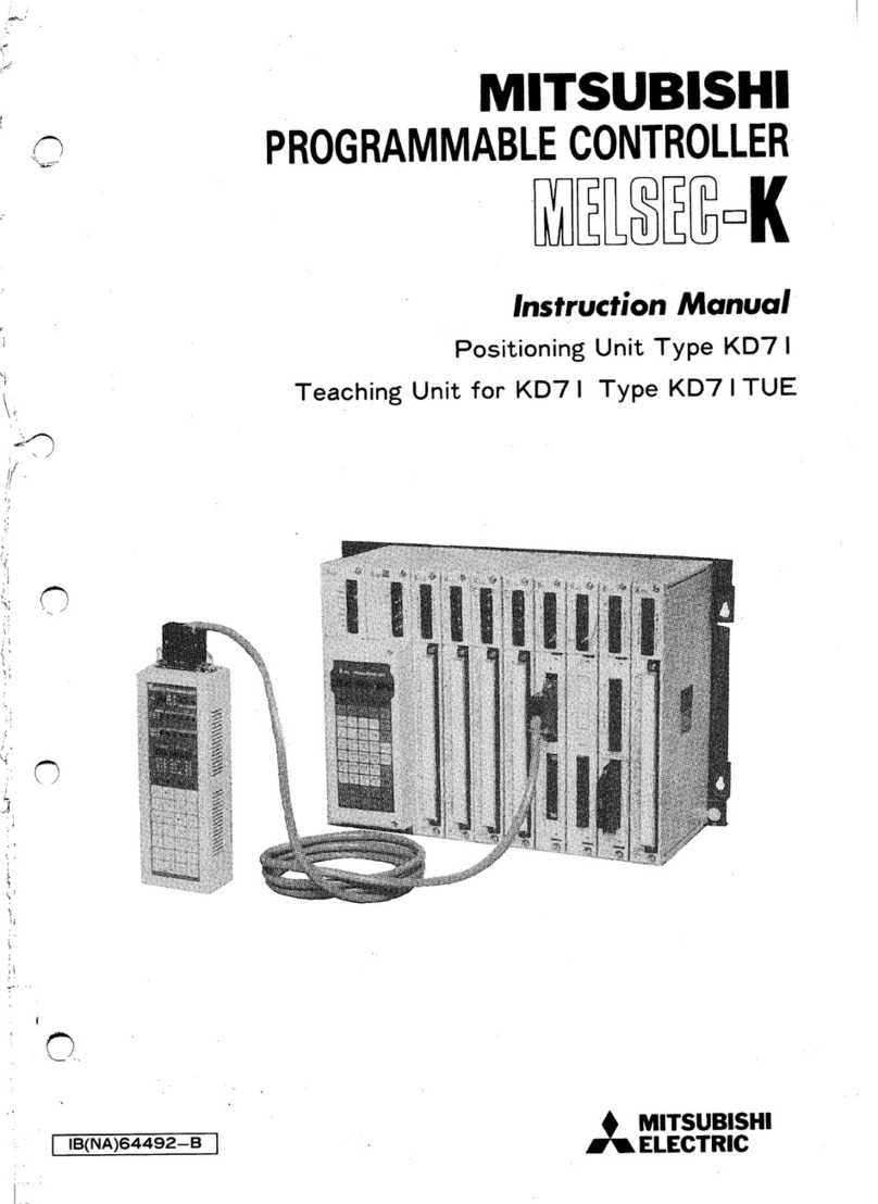 Mitsubishi MELSEC-K instruction manual