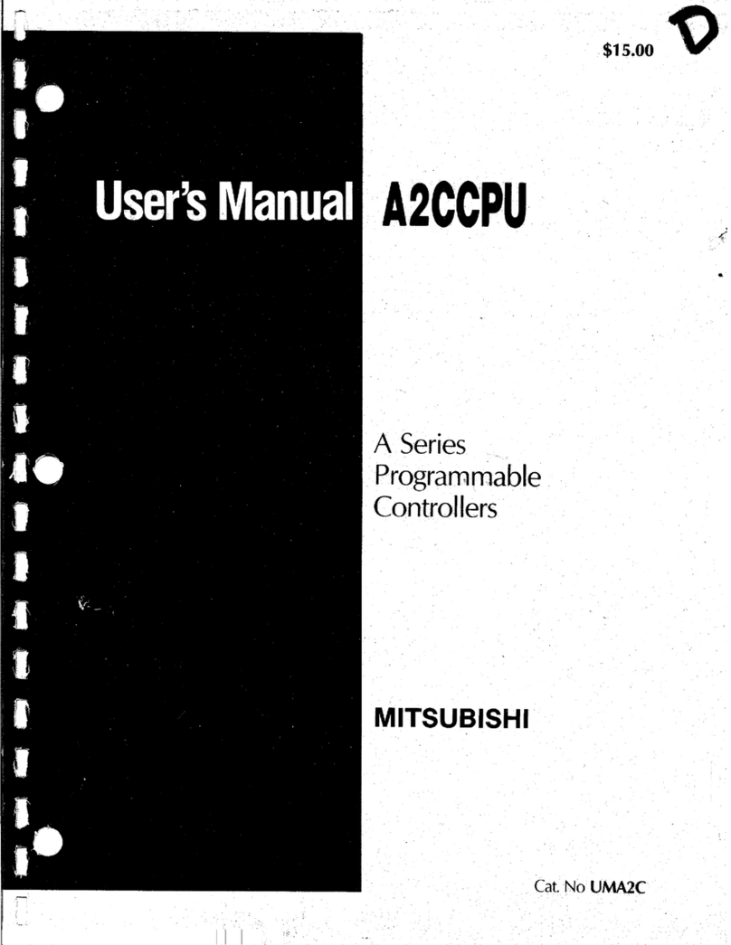 Mitsubishi A2CCPU User manual