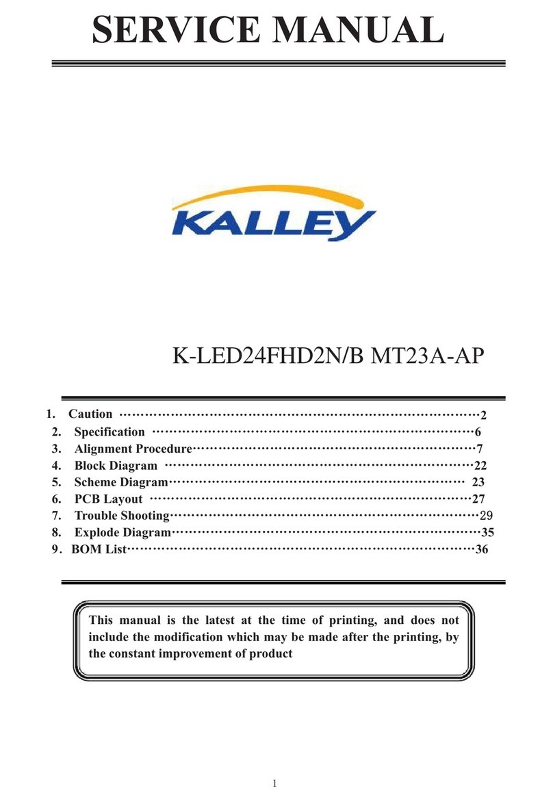 Kalley K-LED24FHD2N/B User manual